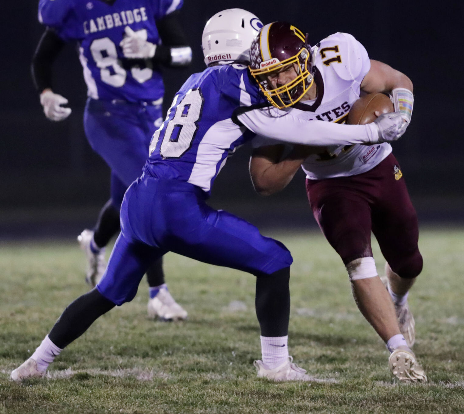 Cambridge 43, Waterloo 13